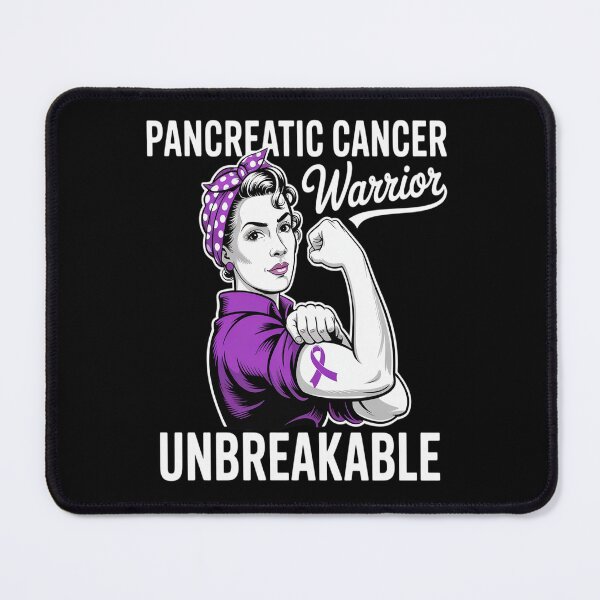 Item preview, Pancreatic Cancer Warrior Unbreakable Awareness designed and sold by SIGORDESIGN.