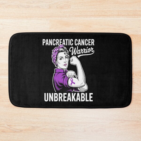 Item preview, Pancreatic Cancer Warrior Unbreakable Awareness designed and sold by SIGORDESIGN.