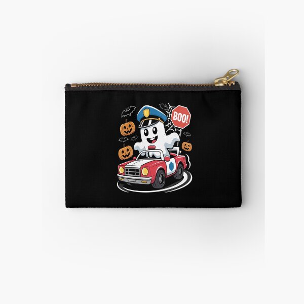 Item preview, Halloween Police - Ghost Cop Driving Spooky Patrol Car designed and sold by imsamaharem.