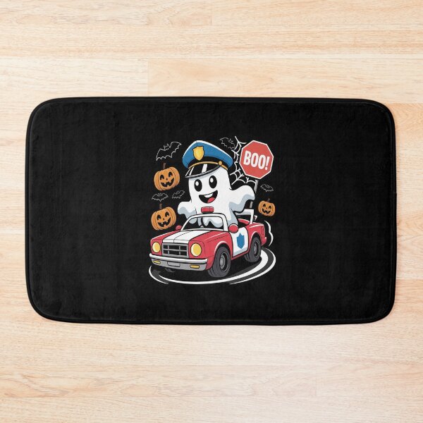 Item preview, Halloween Police - Ghost Cop Driving Spooky Patrol Car designed and sold by imsamaharem.