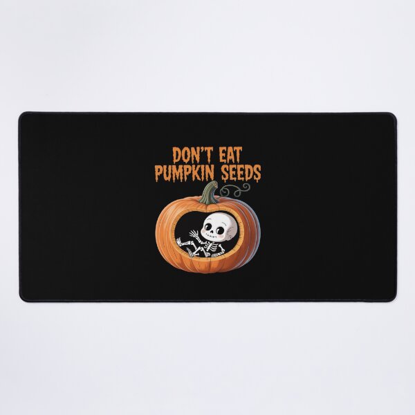Item preview, Halloween Pregnancy Don't Eat Pumpkin Seeds Skeleton designed and sold by imsamaharem.