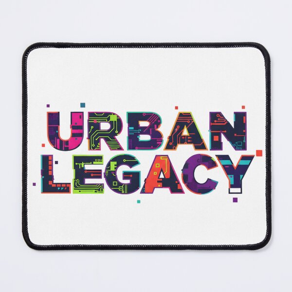 Item preview, Urban Legacy - Cyberpunk Tech Circuit Typography designed and sold by VibranPalette.
