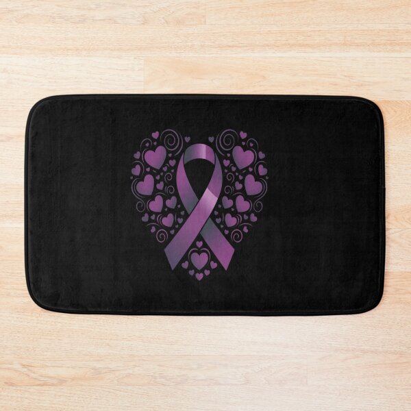 Item preview, Purple Ribbon Heart Pancreatic Cancer Awareness designed and sold by SIGORDESIGN.