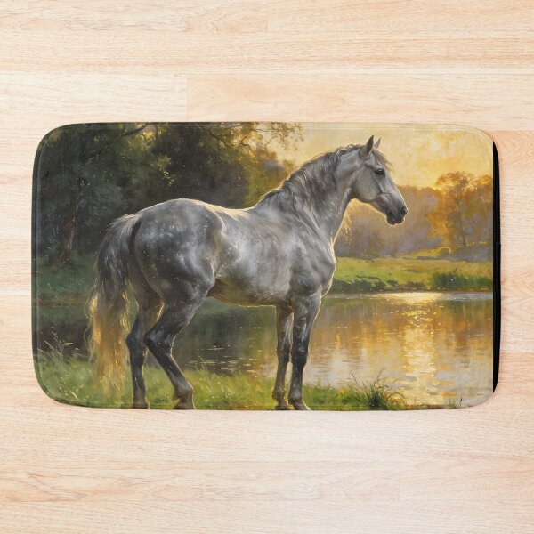 Item preview, Andalusian Stallion by the Lake designed and sold by silvercalico.
