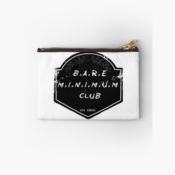 Item preview, Bare Minimum Club designed and sold by SteelandFlowers.