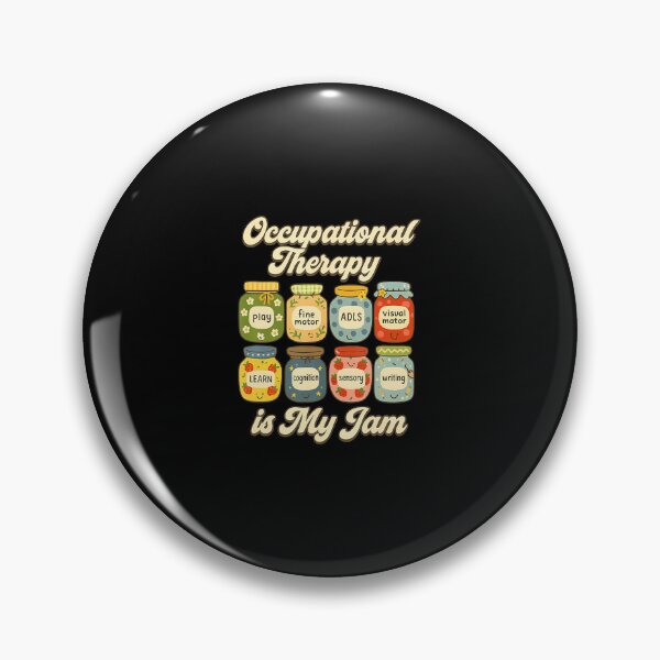 Item preview, Occupational Therapy Is My Jam Cute Ot Jars designed and sold by pfanodlnazb.