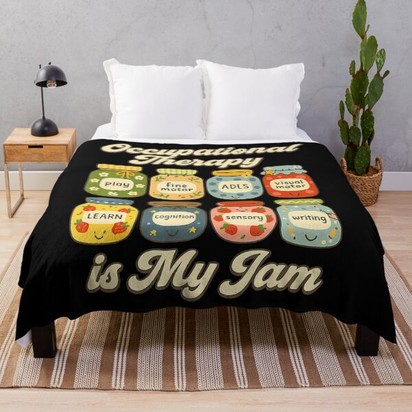 Item preview, Occupational Therapy Is My Jam Cute Ot Jars designed and sold by pfanodlnazb.
