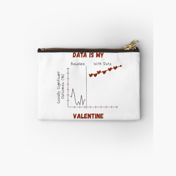 Item preview, DATA IS MY VALENTINE designed and sold by Grit & Grace.