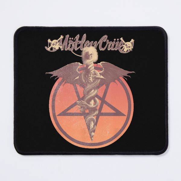 Item preview, Motley Crue Winged Demon Retro Metal Art designed and sold by theodorehen.