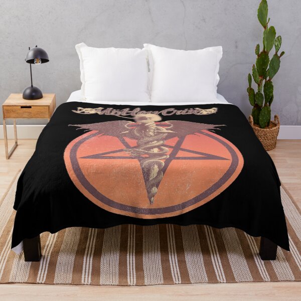 Item preview, Motley Crue Winged Demon Retro Metal Art designed and sold by theodorehen.