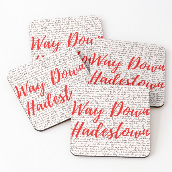Item preview, Hadestown Lyrics designed and sold by broadwaygirl142.