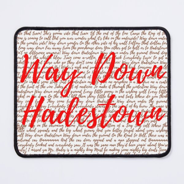 Item preview, Hadestown Lyrics designed and sold by broadwaygirl142.