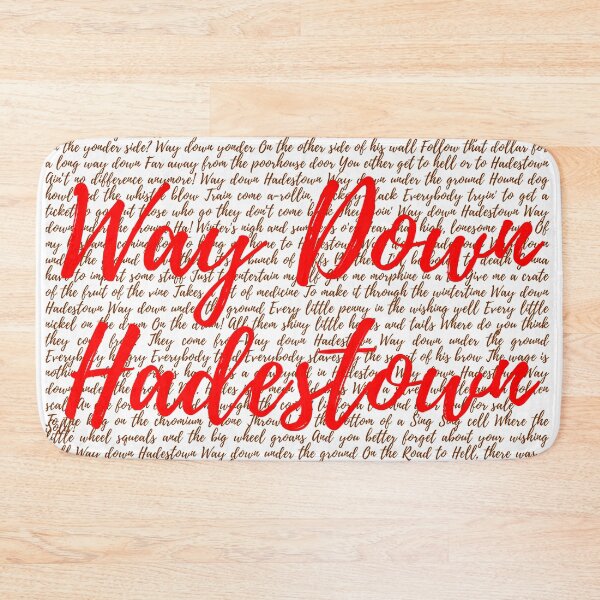 Item preview, Hadestown Lyrics designed and sold by broadwaygirl142.