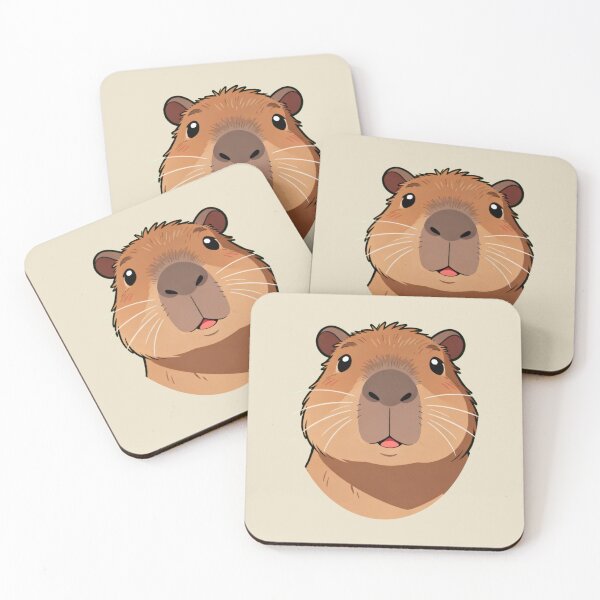 Item preview, Cute Capybara – Sweet and Enchanting designed and sold by ArtferProdutos.