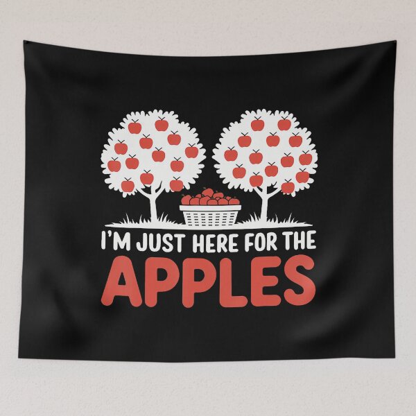 Item preview, I'M Just Here For The Apples Harvest Festival designed and sold by pfanodlnazb.