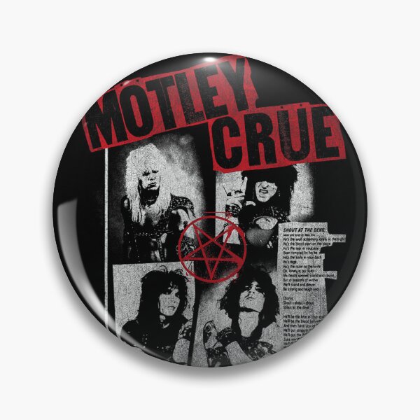 Item preview, Motley Crue Shout At The Devil Classic Rock Design designed and sold by isaacfvt.