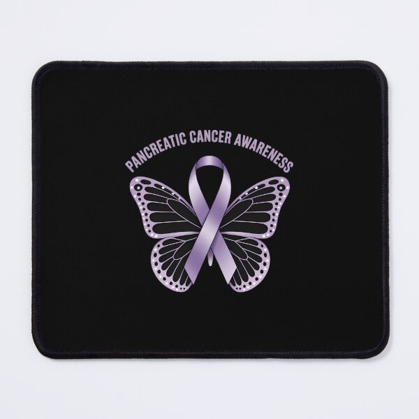 Item preview, Fighter Purple Ribbon Butterfly Pancreatic Cancer Awareness designed and sold by EllenJast.