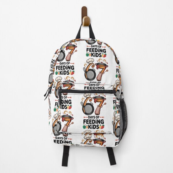 Item preview, 67 Days Of Feeding Kids Lunch Lady Cafeteria Worker designed and sold by pansak.