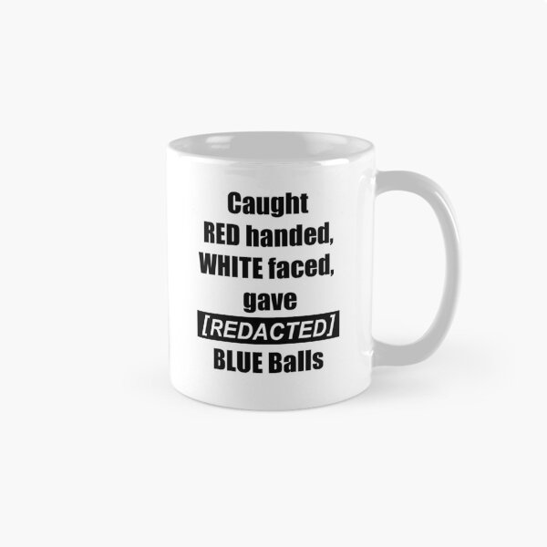 Item preview, Caught RED, WHITE & BLUE (White) designed and sold by  Enjoy Artwork .