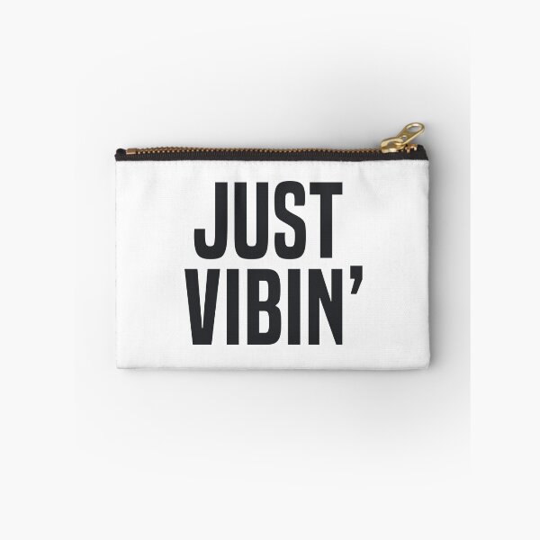 Item preview, Just Vibin’ Typography  designed and sold by Memes N Lore .