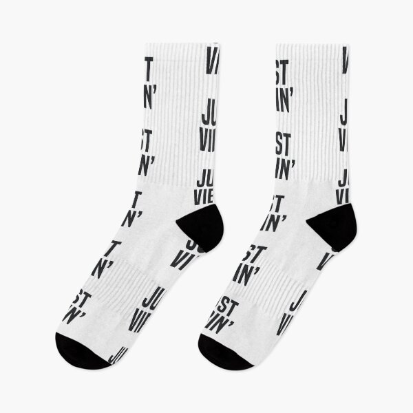 Item preview, Just Vibin’ Typography  designed and sold by Memes N Lore .