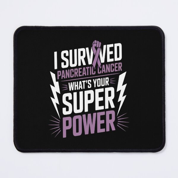 Item preview, Survived Pancreatic Cancer Awareness Survivor Purple Ribbon designed and sold by SIGORDESIGN.