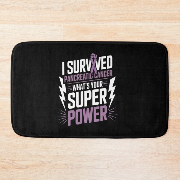 Item preview, Survived Pancreatic Cancer Awareness Survivor Purple Ribbon designed and sold by SIGORDESIGN.