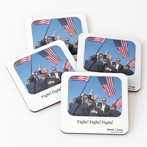 Item preview, Fight! Fight! Fight! — Butler Rally 2024 (black text) designed and sold by MAGA47Official.