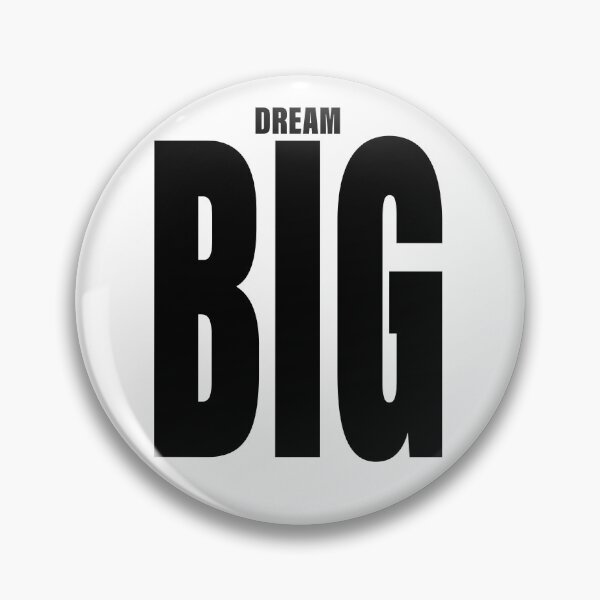Item preview, Dream Big Poster, Minimalist Motivational Wall Art, Inspirational Typography Print, Home Office Decor designed and sold by shopcanva.