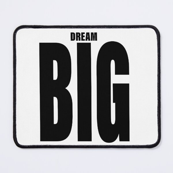 Item preview, Dream Big Poster, Minimalist Motivational Wall Art, Inspirational Typography Print, Home Office Decor designed and sold by shopcanva.