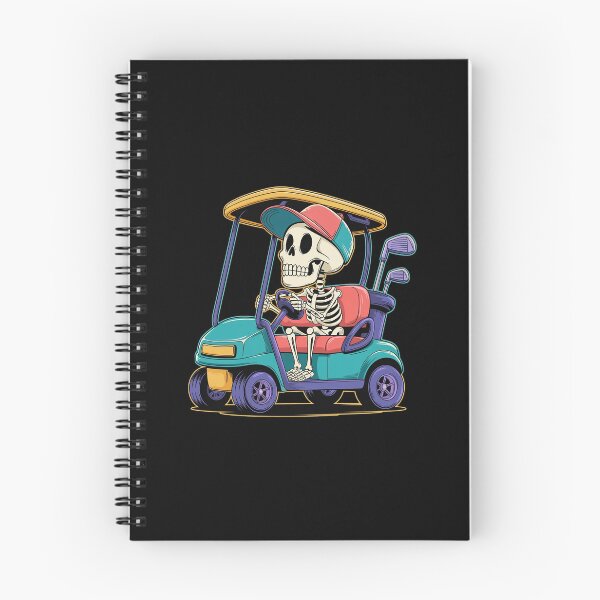 Item preview, Halloween Skeleton Golf Cart Golfer designed and sold by imsamaharem.