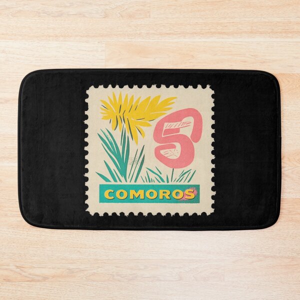 Item preview, Vintage Comoros Postage Stamp Art - Tropical Ylang-Ylang Flower designed and sold by tiigerdad.
