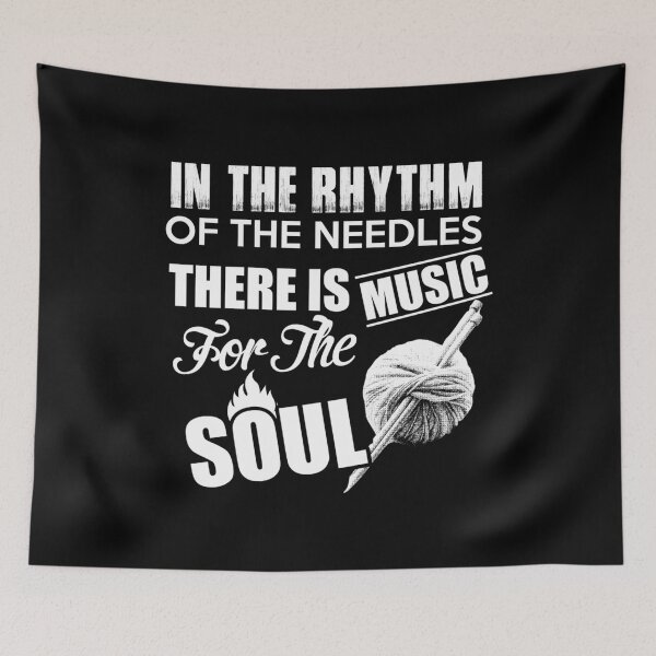 Item preview, In The Rhythm Of The Needles There Is Music For The Soul designed and sold by elihletoriong.