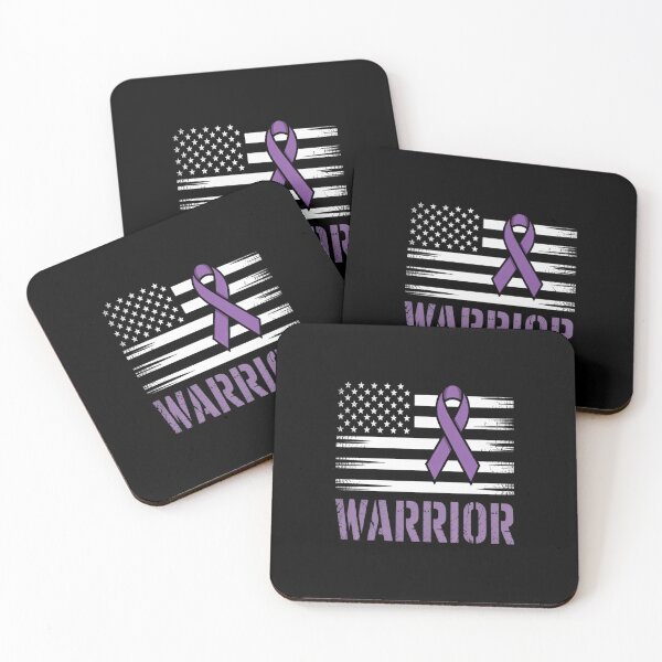 Item preview, Warrior Flag Purple Support Pancreatic Cancer Awareness designed and sold by SIGORDESIGN.