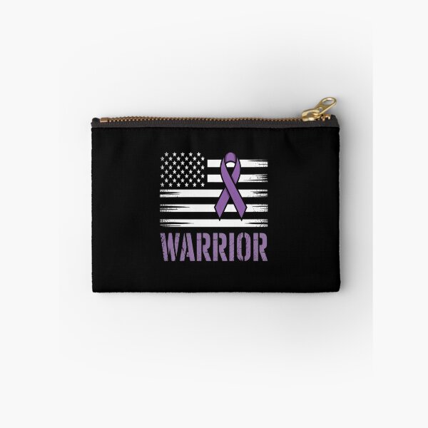 Item preview, Warrior Flag Purple Support Pancreatic Cancer Awareness designed and sold by SIGORDESIGN.