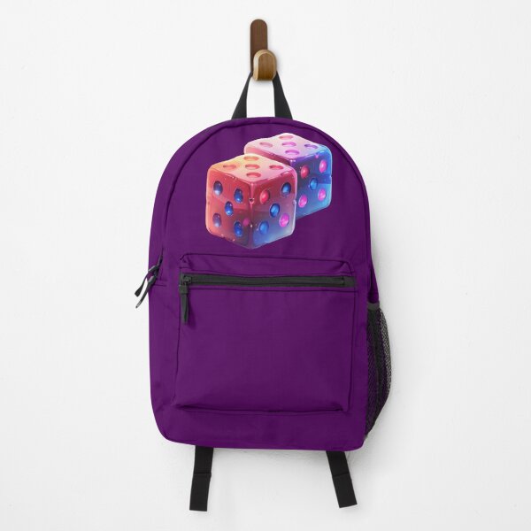 Item preview, Cosmic Glow Neon Dice Illustration designed and sold by SyberGen.