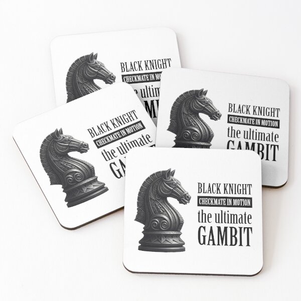 Item preview, The Ultimate Gambit - Ornate Black Knight designed and sold by HexOne.