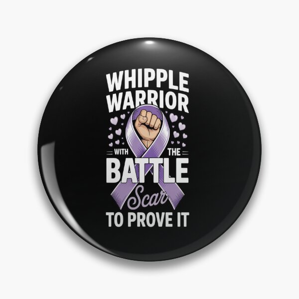 Item preview, Whipple Warrior Pancreatic Cancer Awareness Purple Ribbon designed and sold by SIGORDESIGN.