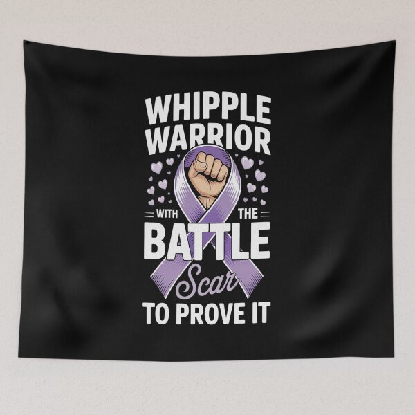 Item preview, Whipple Warrior Pancreatic Cancer Awareness Purple Ribbon designed and sold by SIGORDESIGN.