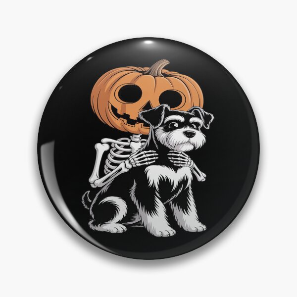 Artikelvorschau, Halloween-Skelett-Standardschnauzer entworfen und verkauft von imsamaharem.