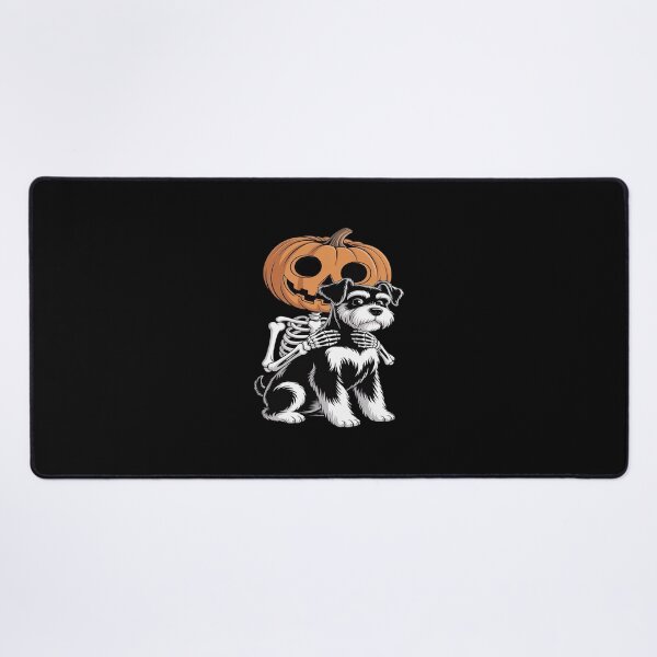 Item preview, Halloween Skeleton Standard Schnauzer designed and sold by imsamaharem.