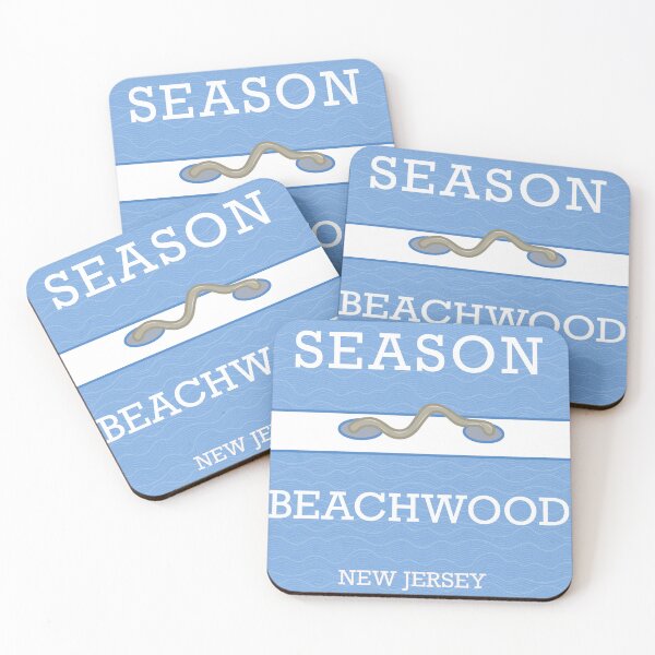 Item preview, Beachwood New Jersey Beach Badge designed and sold by Having Some Fun.