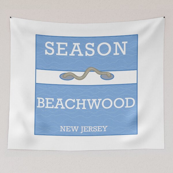 Item preview, Beachwood New Jersey Beach Badge designed and sold by Having Some Fun.