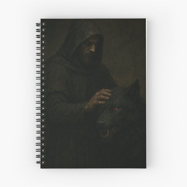 Item preview, The Wizard and the Black Wolf designed and sold by Alma fortalecida1.