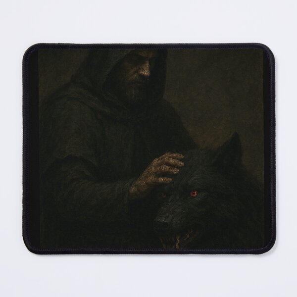 Item preview, The Wizard and the Black Wolf designed and sold by Alma fortalecida1.