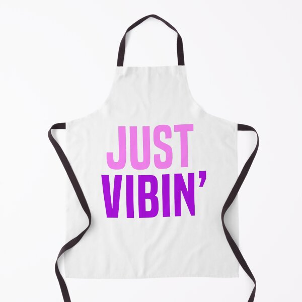 Item preview, Just Vibin’ Pink and Purple Typography designed and sold by Memes N Lore .