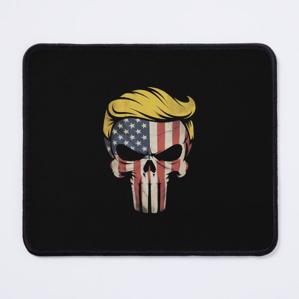 Item preview, Donald Trump Hair president Skull Take America Back Merica designed and sold by MarkLeedsArt.