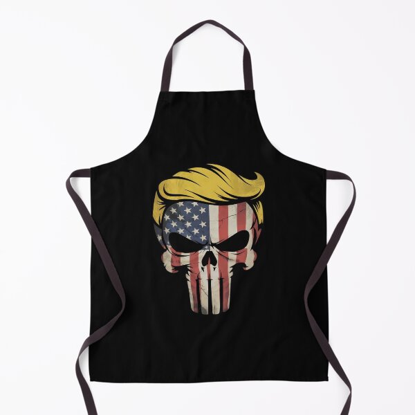 Item preview, Donald Trump Hair president Skull Take America Back Merica designed and sold by MarkLeedsArt.