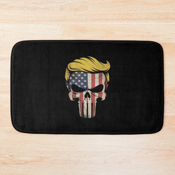 Item preview, Donald Trump Hair president Skull Take America Back Merica designed and sold by MarkLeedsArt.