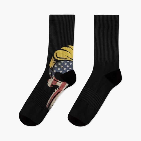 Item preview, Donald Trump Hair president Skull Take America Back Merica designed and sold by MarkLeedsArt.